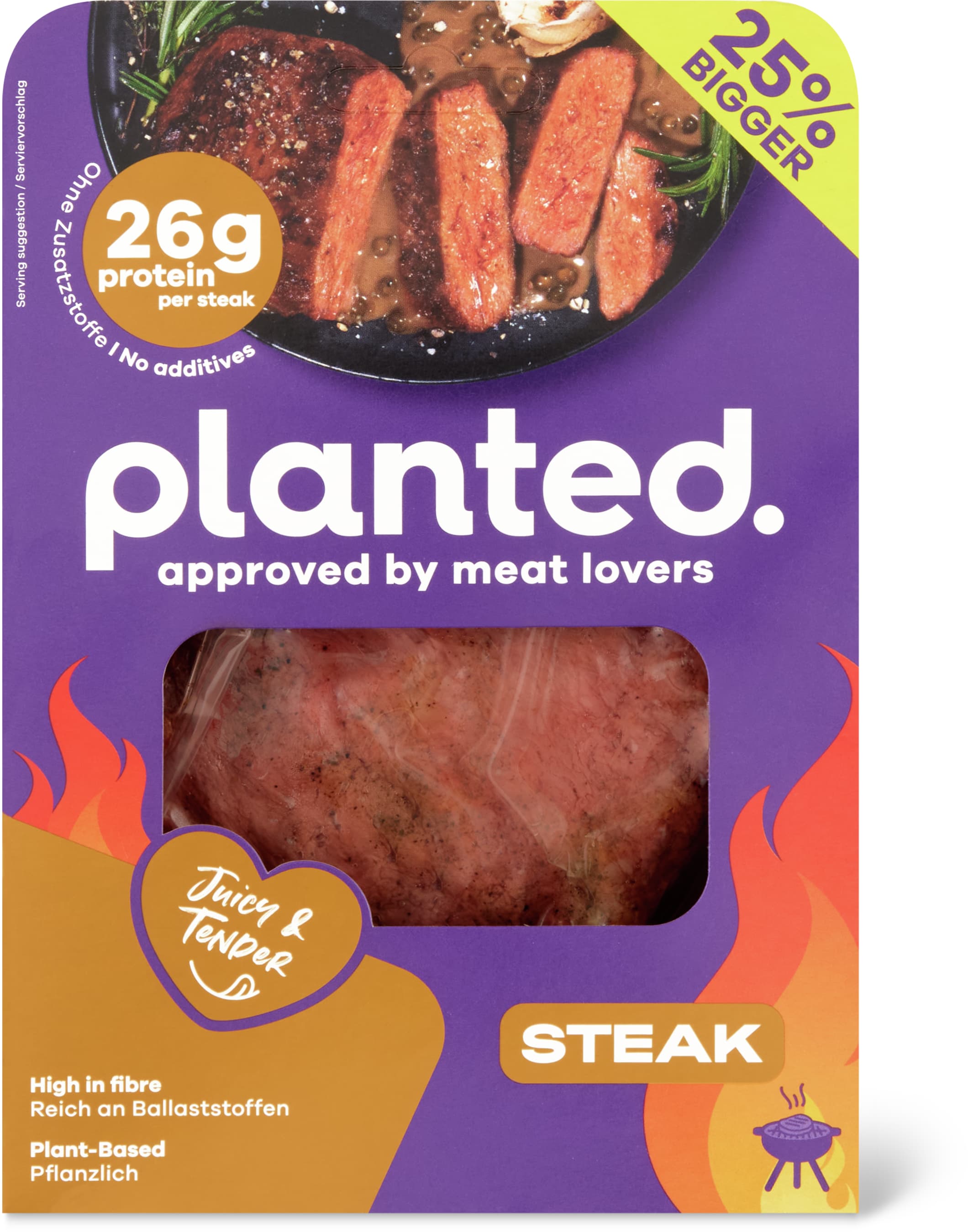 Planted Steak nature vegano 150g